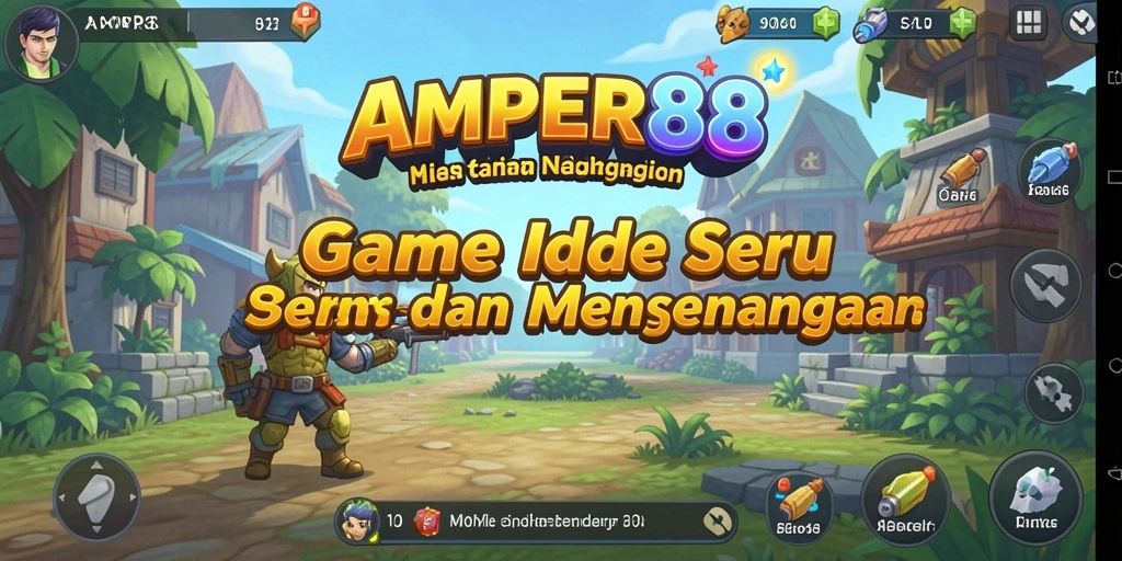 Tampilan gameplay AMPER88 yang mengasyikkan dan penuh warna.