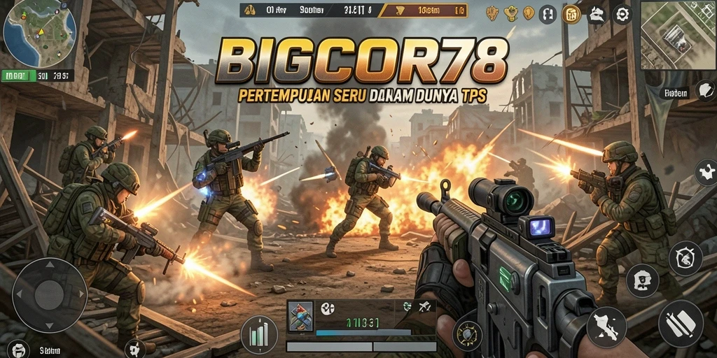 Tangkapan layar BIGCOR78 menampilkan pertempuran mendebarkan dalam gameplay TPS.