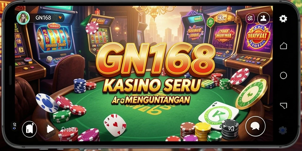 Tampilan menarik dari gameplay Kasino di GN168.