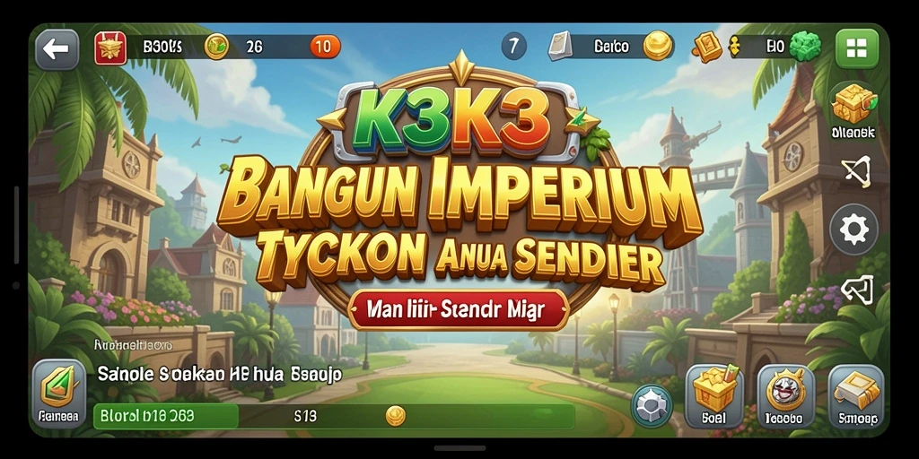 Menampilkan gameplay K3K3 yang seru dan interaktif.