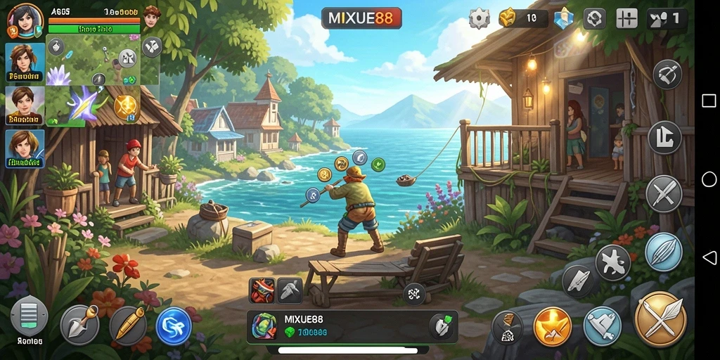 Tampilan gameplay <strong>MIXUE88</strong> yang menarik dan interaktif.