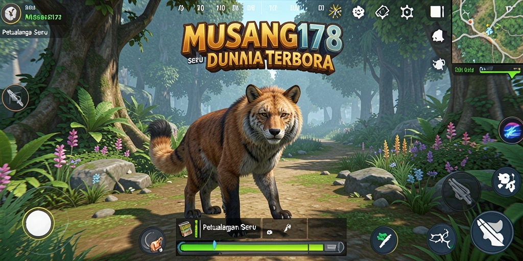 Gameplay seru di dunia terbuka penuh petualangan.