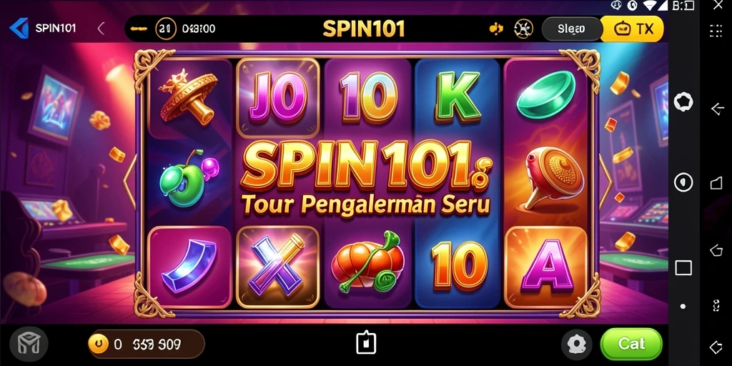 Tampilan pengalaman bermain Slot yang seru dan menarik.