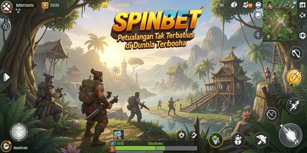 Gameplay SPINBET yang mendebarkan di dunia terbuka.