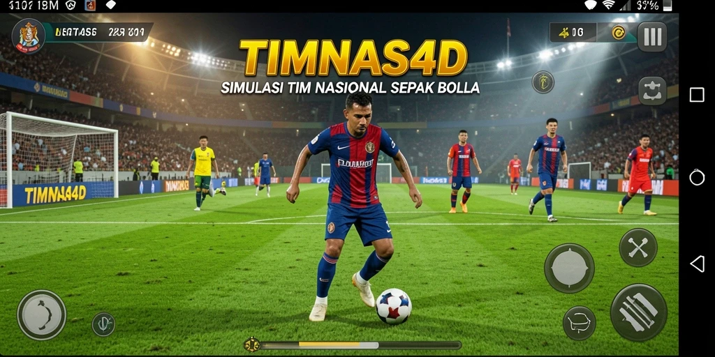 Tampilan gameplay menarik dari <strong>TIMNAS4D</strong> saat pertandingan berlangsung.